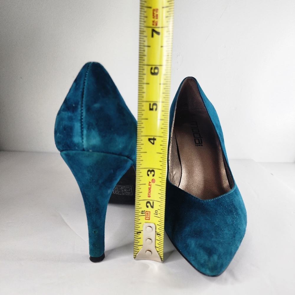 MODA Blue Heels. - Picture 7 of 9